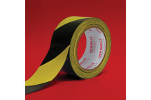 Hazard Warning Tape 50mm x 33m Yellow/Black (6)