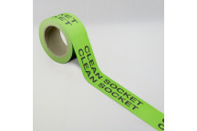 First Fix Clean Socket Tape 48mm x 66m Green/Black (6)