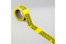 First Fix Underground Drainage Tape 50mm x 66m Yellow (6)