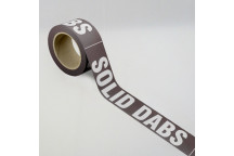 First Fix Solid Dabs Tape 50mm x 66m Brown (6)