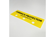 Contractor Airbrick Sticker 65mm x 215mm (100/Pack)