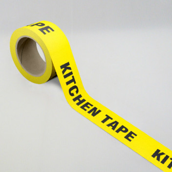 First Fix Kitchen Tape 50mm x 66m Yellow (6)