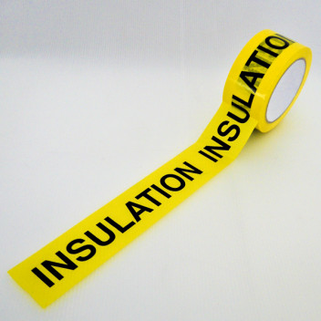 First Fix Insulation Tape 50mm x 66m Yellow (6)