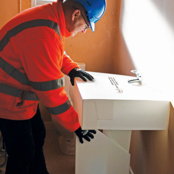 Basin Protector With Pedestal 975mm x 1425mm FR LPS 1207 (20)