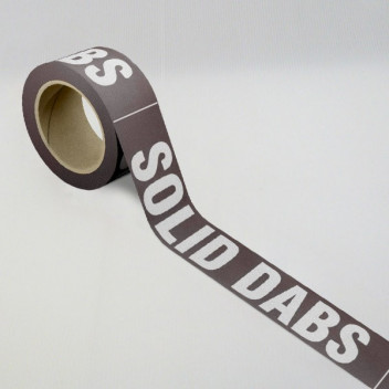 First Fix Solid Dabs Tape 50mm x 66m Brown (6)