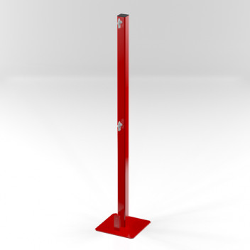 Railsafe Safety Post Standard 200mm x 1026mm (w/Anti Luce)